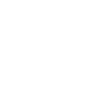 White Icon of a Garage Door Stylized white garage door icon with three horizontal lines representing a door and a roof